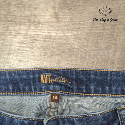 Kut from the Kloth Straight Leg Jeans Size 14