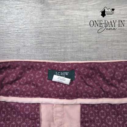 J.Crew Corduroy Mini Skirt Size 8