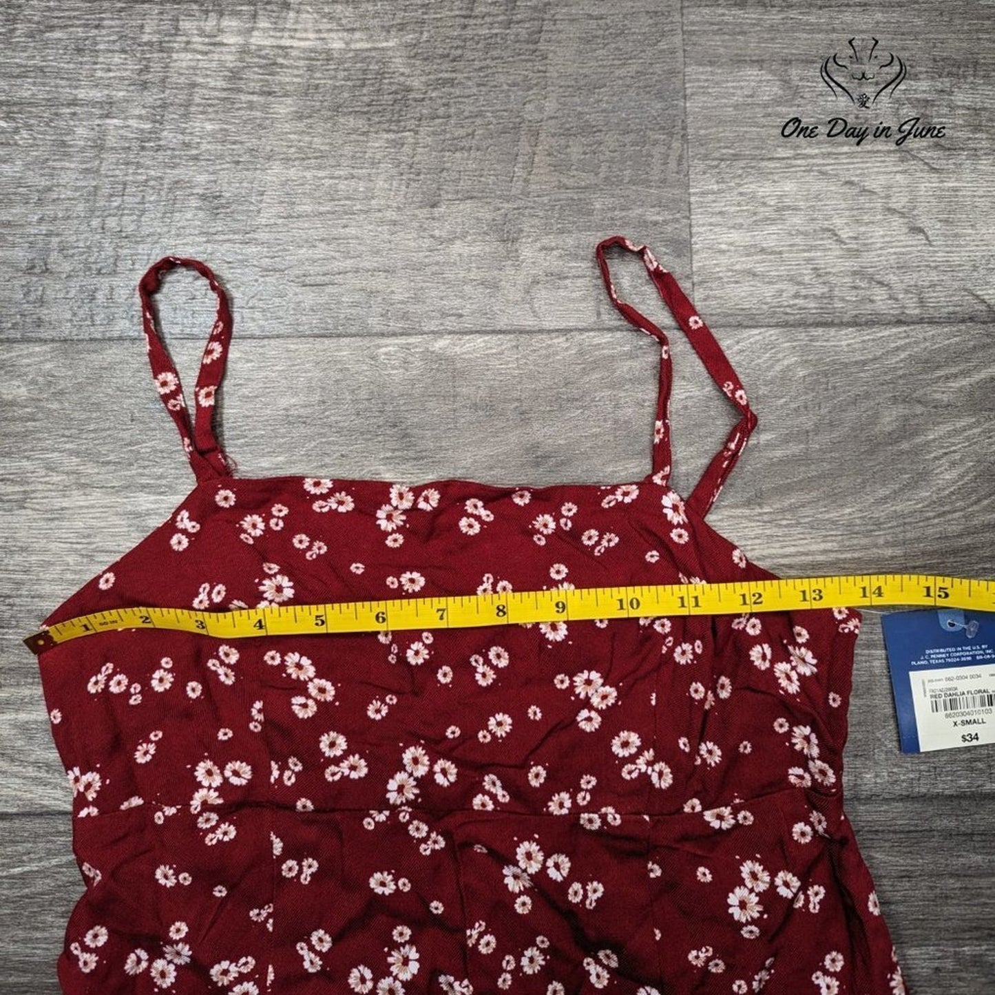 Arizona Jean Co. Spaghetti Strap Mini Dress Size XS