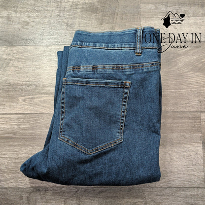 Lane Bryant Plus Size High Rise Straight Jeans Size 22