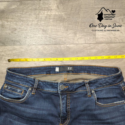 Kut from the Kloth Plus Size Skinny Ankle Jeans Size 16W
