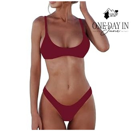 SherryDC Thong Bikini Swimsuit Size M