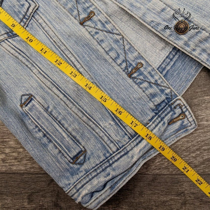 I Love H81 Vintage Denim Jacket Size M