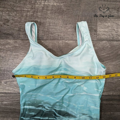 Celendi Athletic Cage Back One Piece Swimsuit Size S