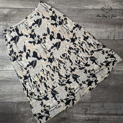 Apostrophe Lined A Line Skirt Size 2