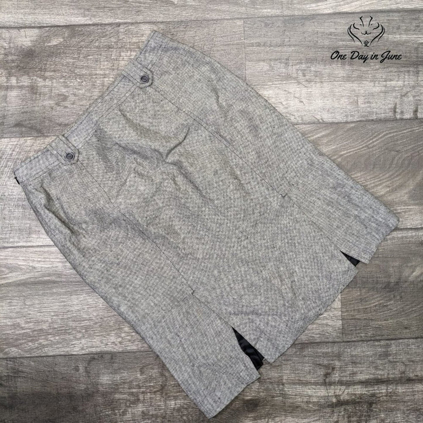 Ann Taylor Linen Lined Mini Skirt Size 4