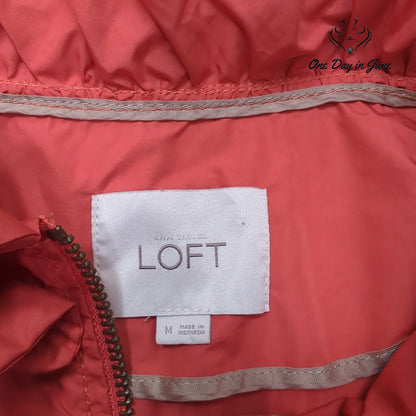 Loft Zip Front Jacket Size M