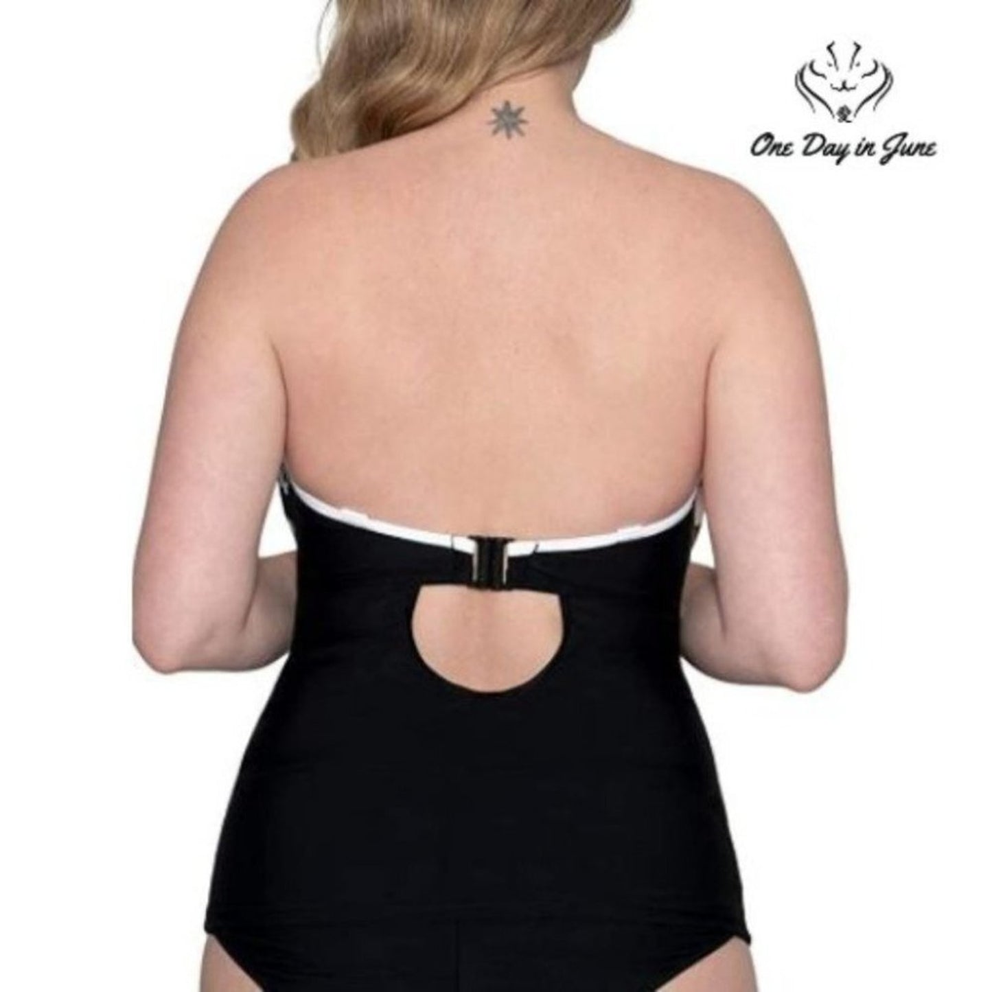 Curvy Kate Standard Tropicana Bandeau Tankini Top Size 30DD