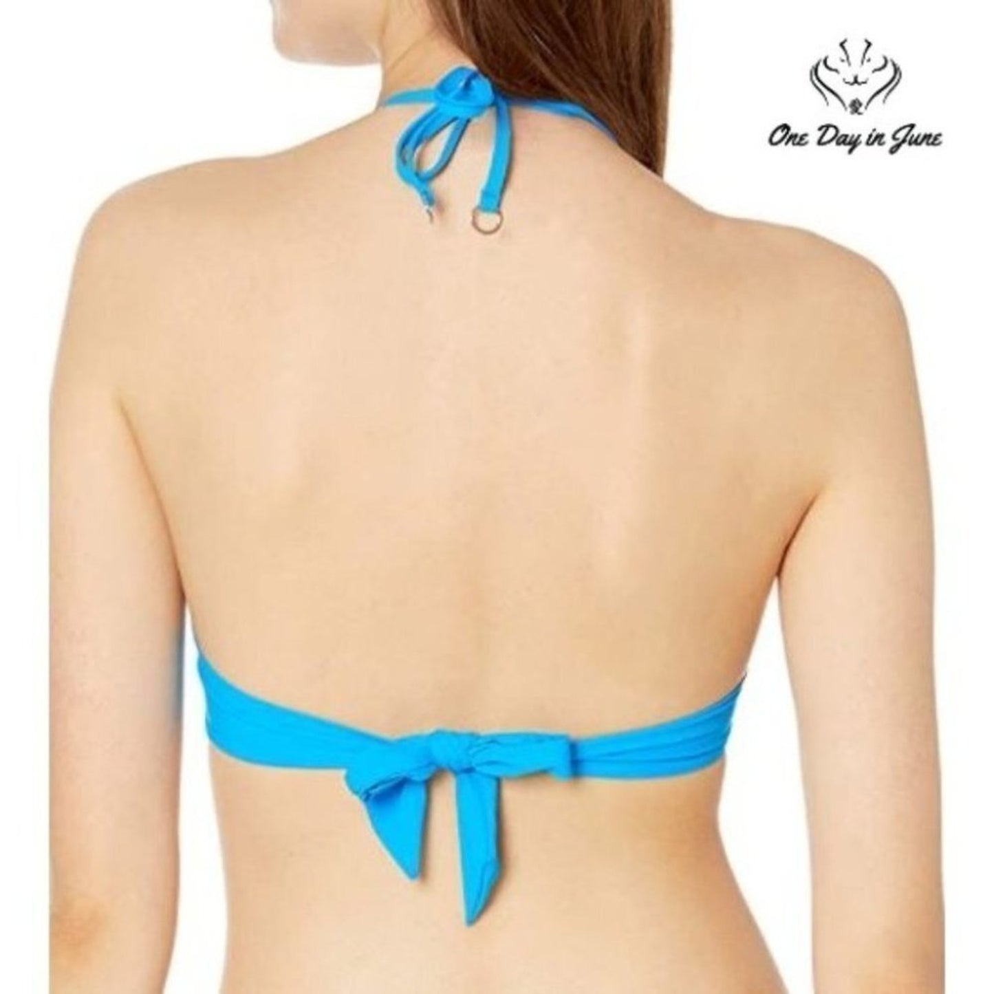 Seafolly Active Continuous Underwire Bikini Top Swimsuit Size 2