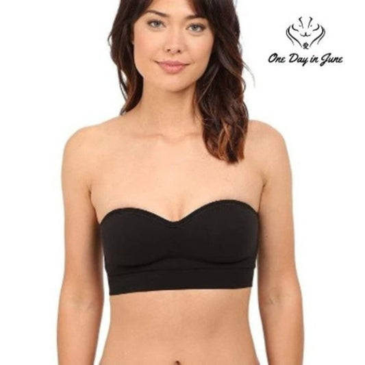 Yummie Intimates Seamless Wire Free Strapless Convertible Bra Size M