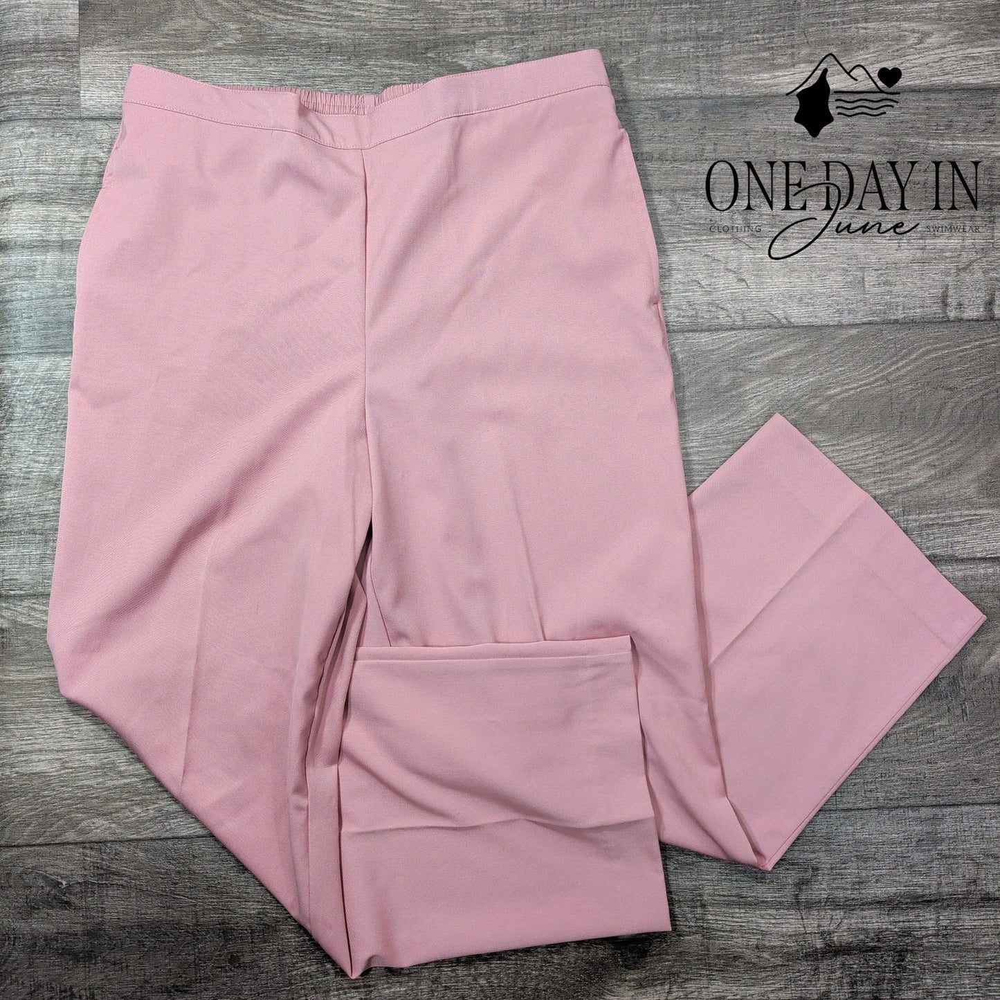 Alfred Dunner Classic Fit Pull On Pants Size 16