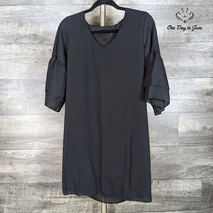 Belongsci V Neck Shift Dress Size M