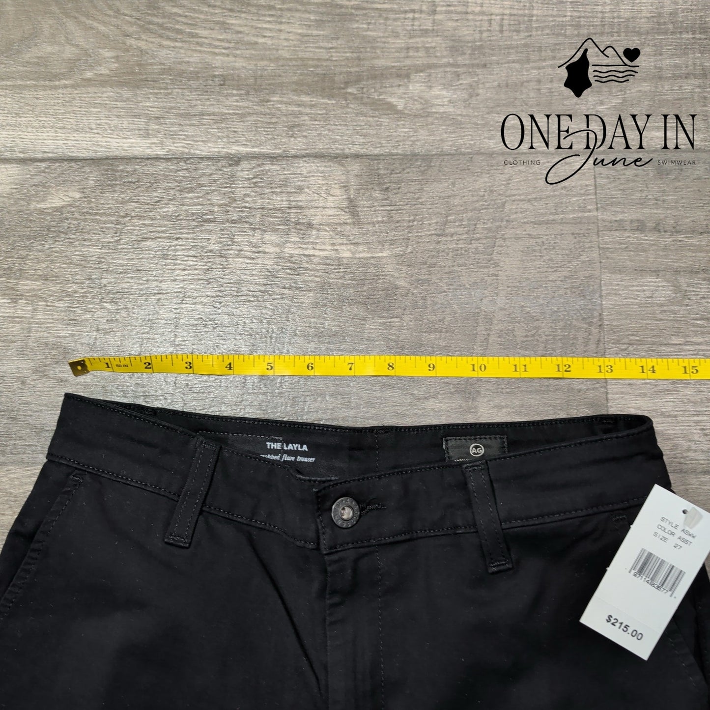 AG Adriano Goldschmied The Layla Cropped Flare Trouser NWT $215 Size 4 (27)