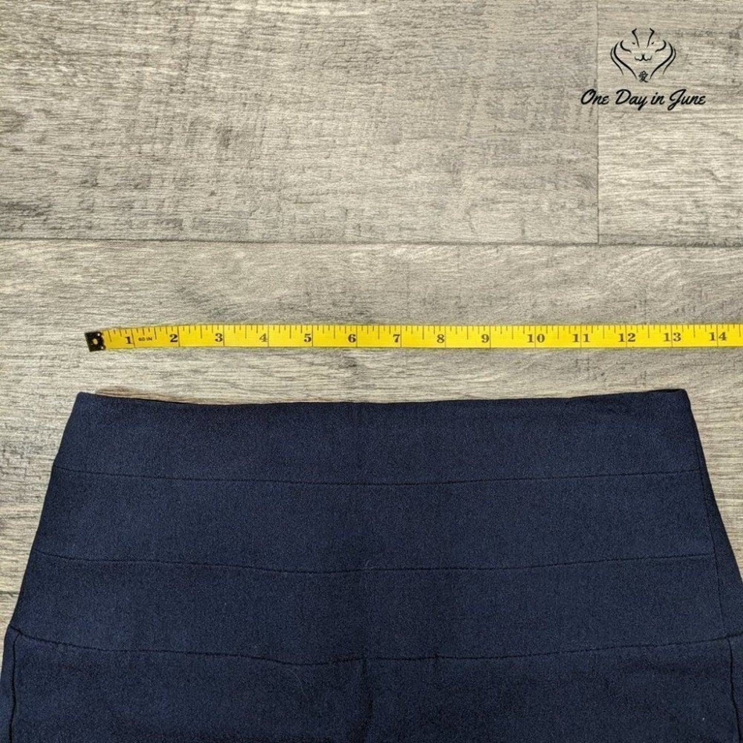 Venus Zip Back Work Midi Skirt Size 6