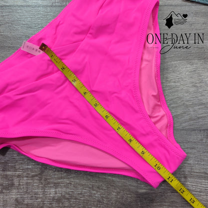 Blooming Jelly Knot Front Bikini Swimsuit Size S