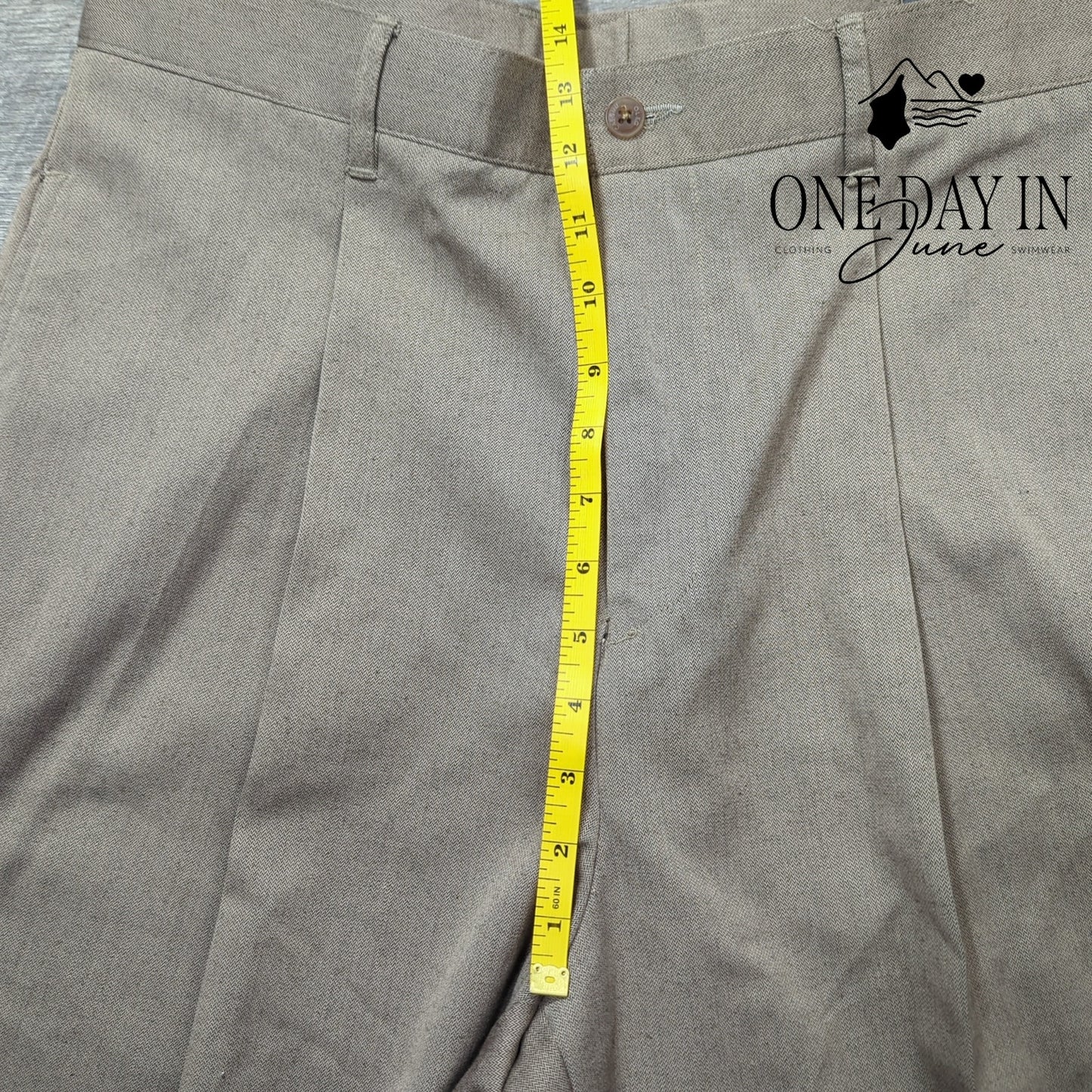 Oleg Cassini Pleated Dress Pants Size 36X32