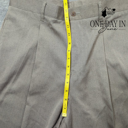 Oleg Cassini Pleated Dress Pants Size 36X32