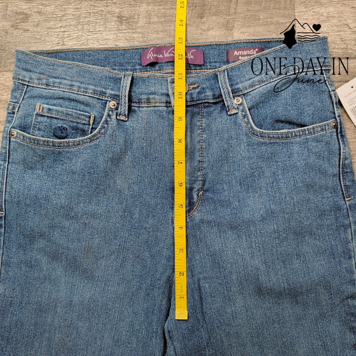 Gloria Vanderbilt Amanda Bootcut Jeans Size 6