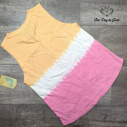 There Abouts Tie Dye Tank Top Size L (14)