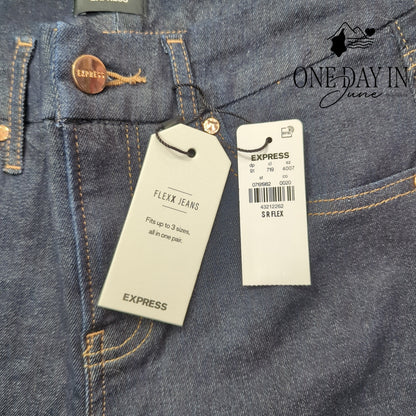 Express Skinny Mid Rise Ultra Hyper Flex Jeans Size S