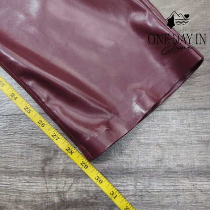 Joie Faux Leather Pants Size 12