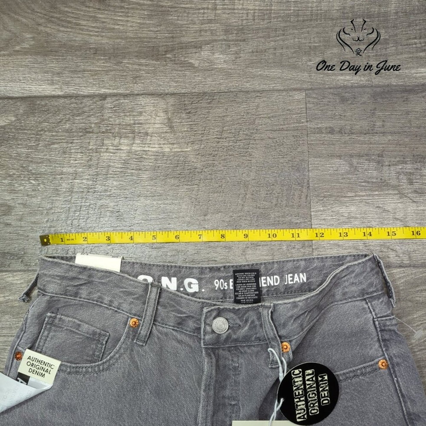 S.O.N.G. Juniors 90s Boyfriend Jeans Size 9