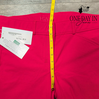 Dover Saddlery Windham Oxford Knee Patch Breeches Red Black NWT Size 6 (28)