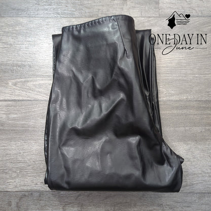 Louise Paris Vintage Lace Up Faux Leather Pants Size 10