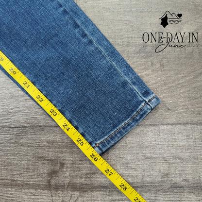 Lucky Brand Bridgette High Rise Skinny Jeans Size 0