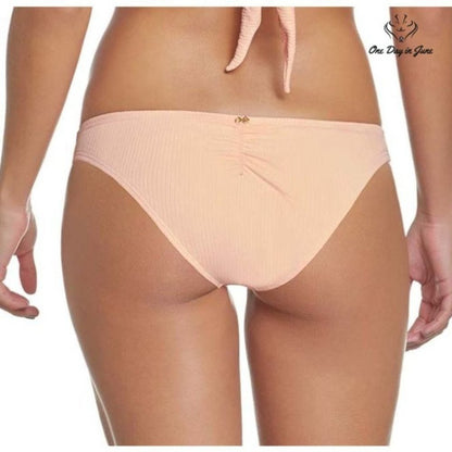 Pilyq Color Block Teeny Bikini Bottom Swimsuit Size L