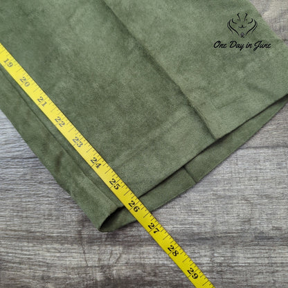 Alfred Dunner Classic Fit Pants Olive Green Comfort Waist NWT Size 12P