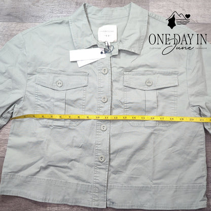 Habitual Button Front Top Size L