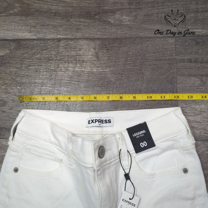 Express Mid Rise Legging Jeans Size 00