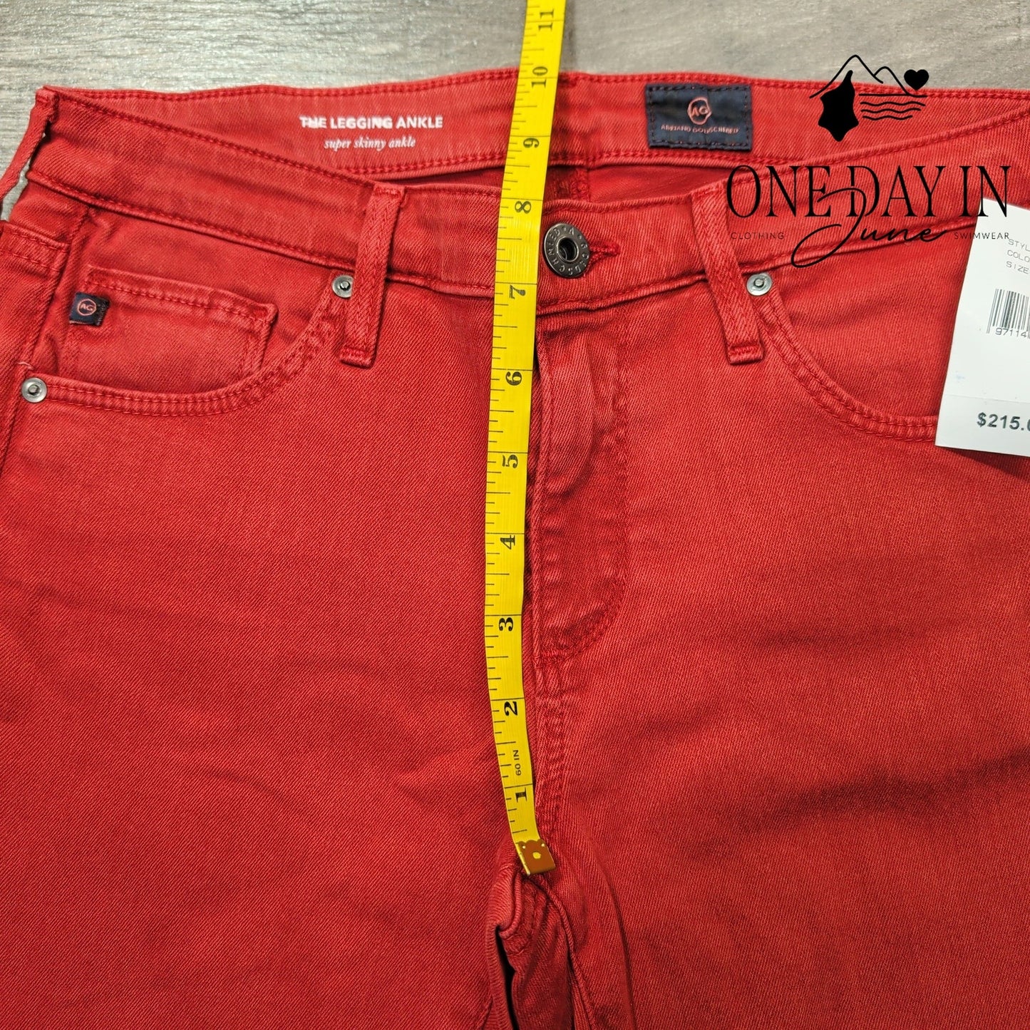 AG Adriano Goldschmied The Legging Ankle Super Skinny Jeans NWT $215 Size 4 (27)