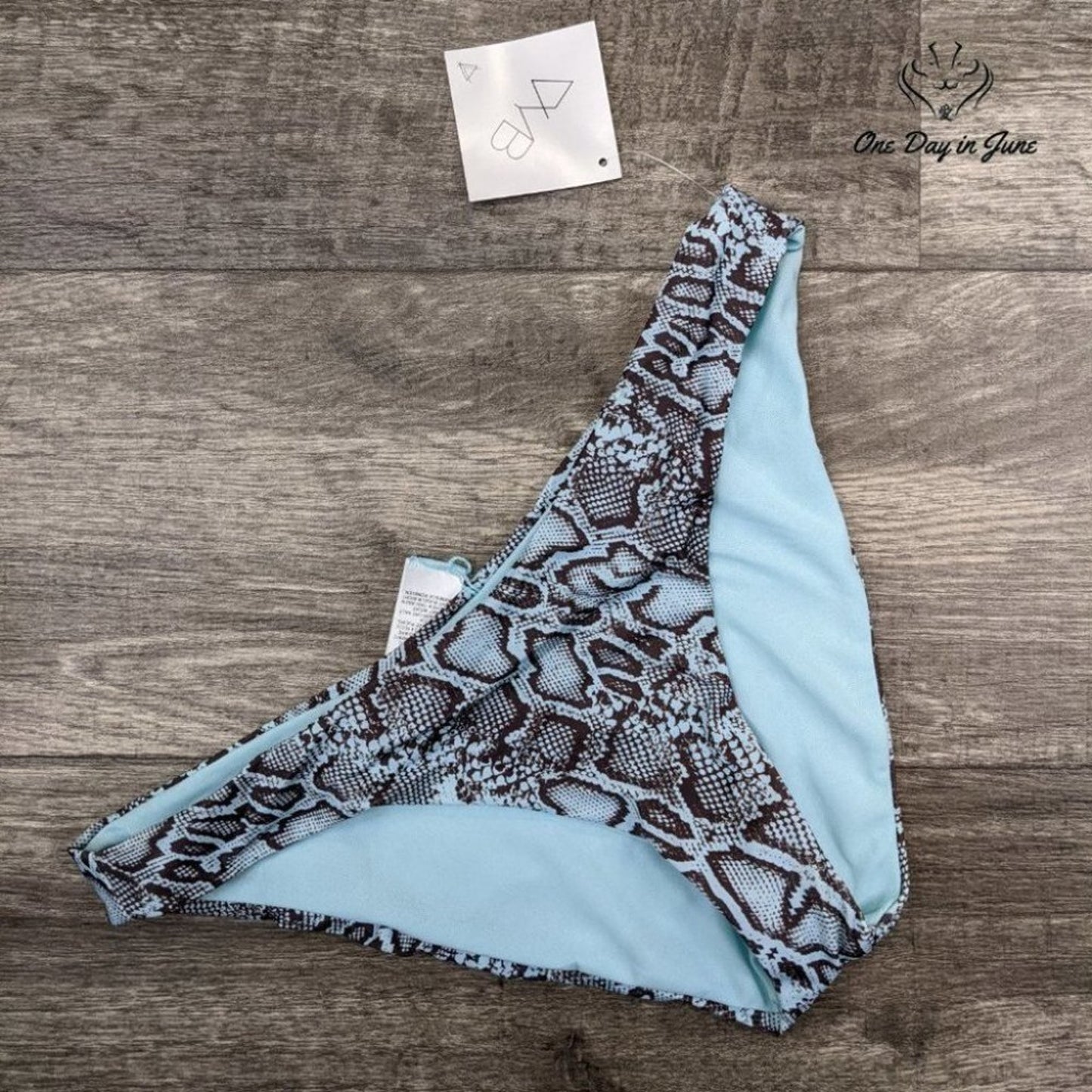 Vicious Young Babes Standard Bloom Bikini Bottom Size L