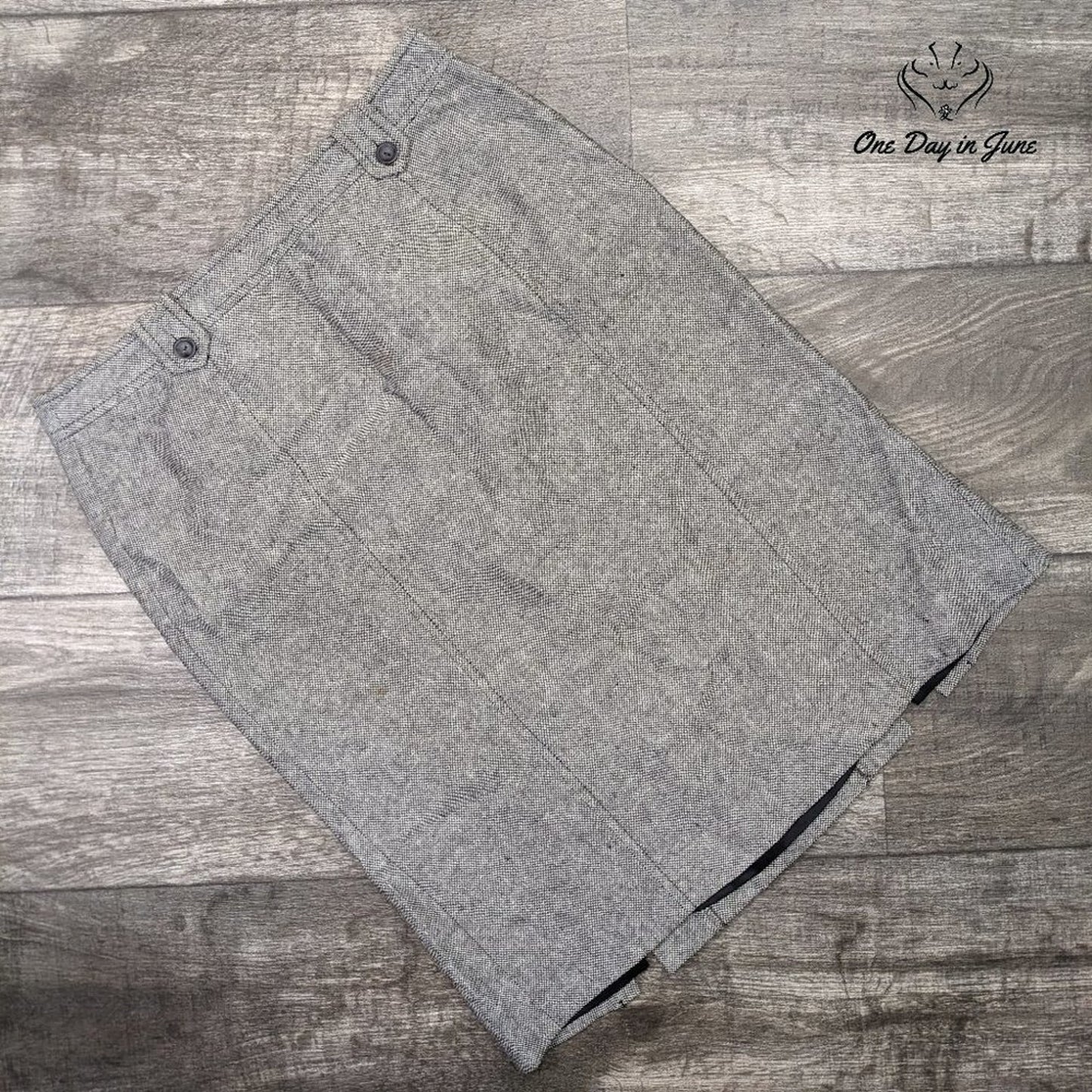 Ann Taylor Linen Lined Mini Skirt Size 4