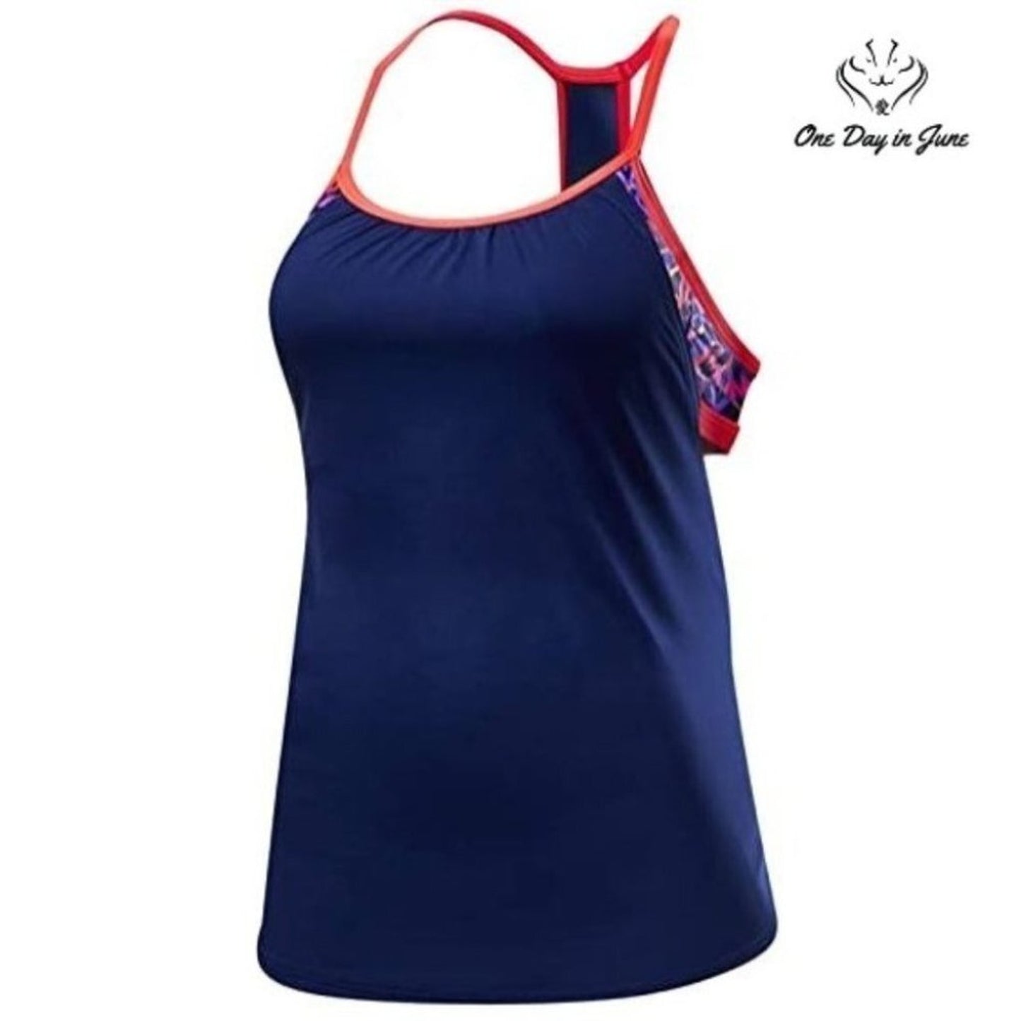 TYR Shea 2 in 1 Tankini Top Size M