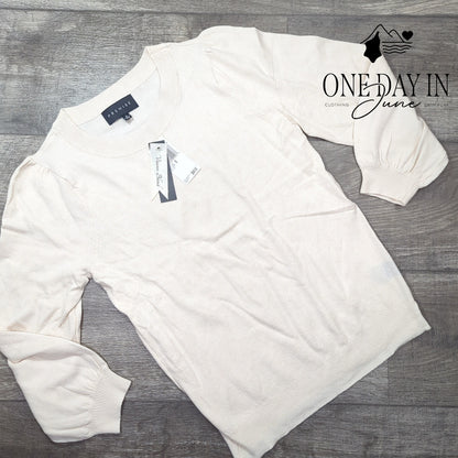 Premise Pull Over Knit Long Sleeve Sweater Size M