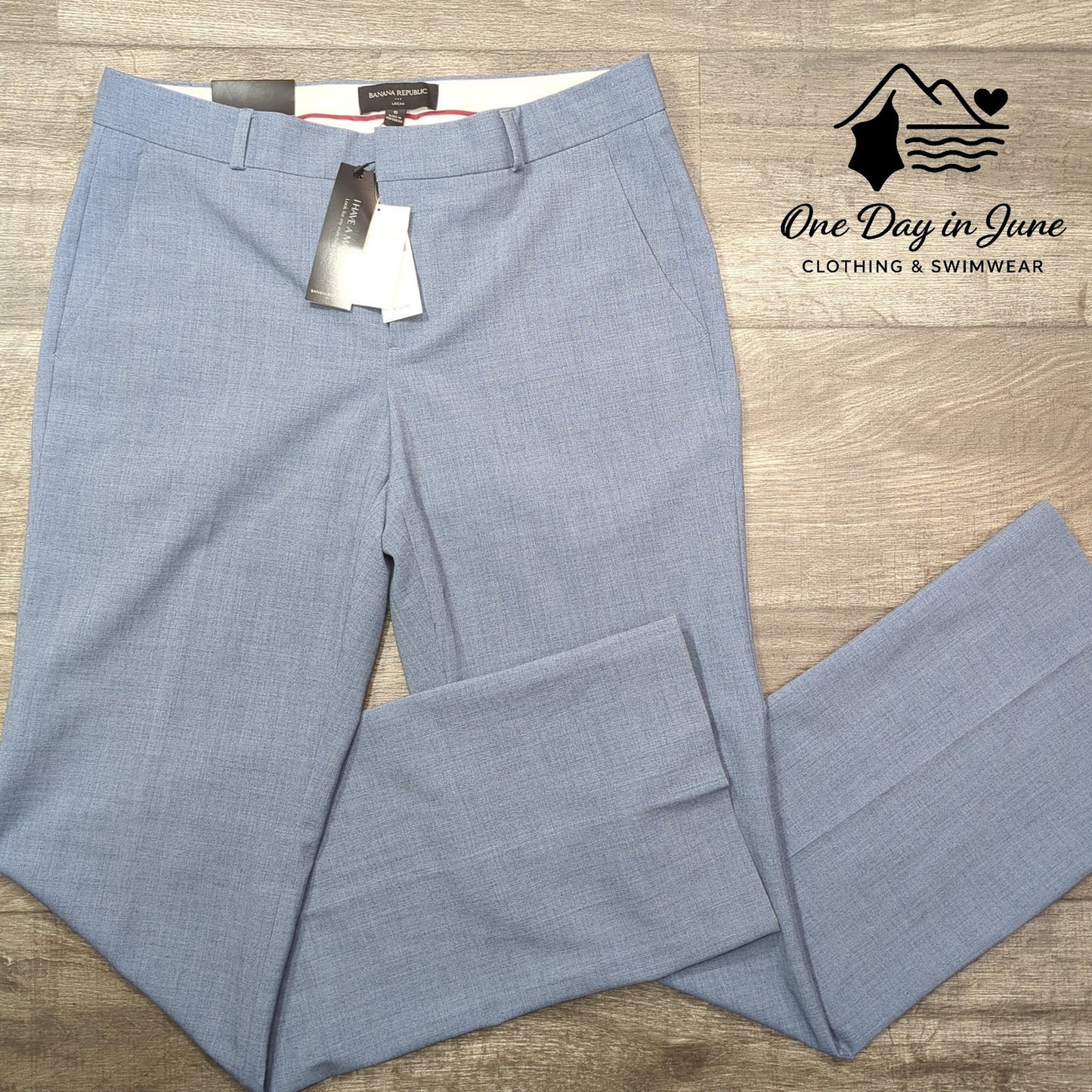 Banana Republic Mid Rise Trouser Pants Size 6