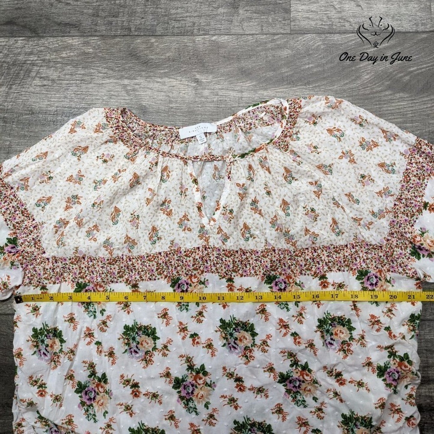 New Directions Boho Top Size S