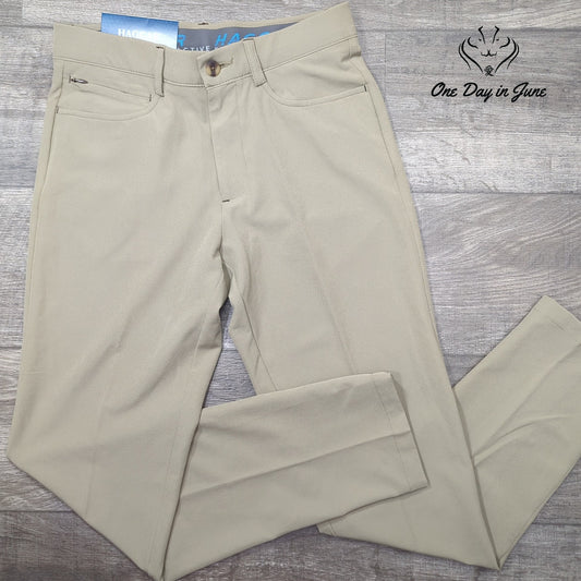 Haggar The Active Series 5 Pocket Slim Fit Pants Size 29X32