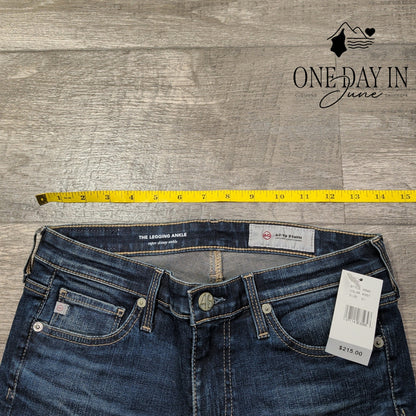 AG Adriano Goldschmied The Legging Ankle Super Skinny Jeans Blue NWT Size 4 (27)