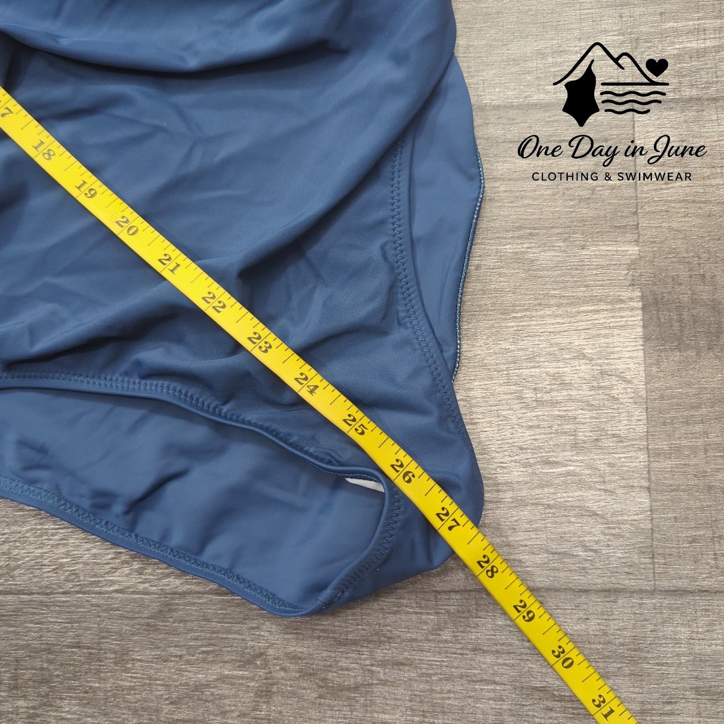 Cupshe Ruffle Shoulder Tummy Control One Piece Swimsuit Size L