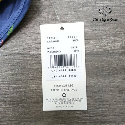 RVCA Pixie French Bikini Bottom Size M