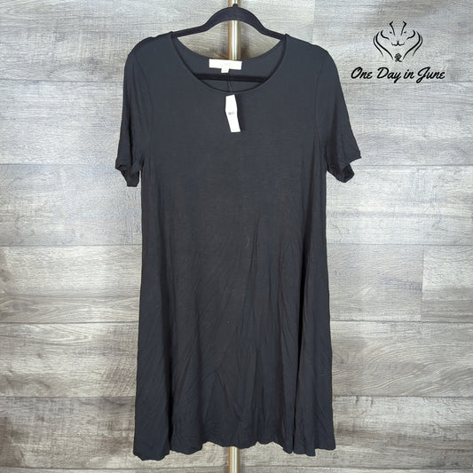 Loft Short Sleeve Shirt Dress Size M