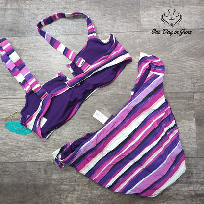 Mynah V Wire Padded Bikini Swimsuit Size L