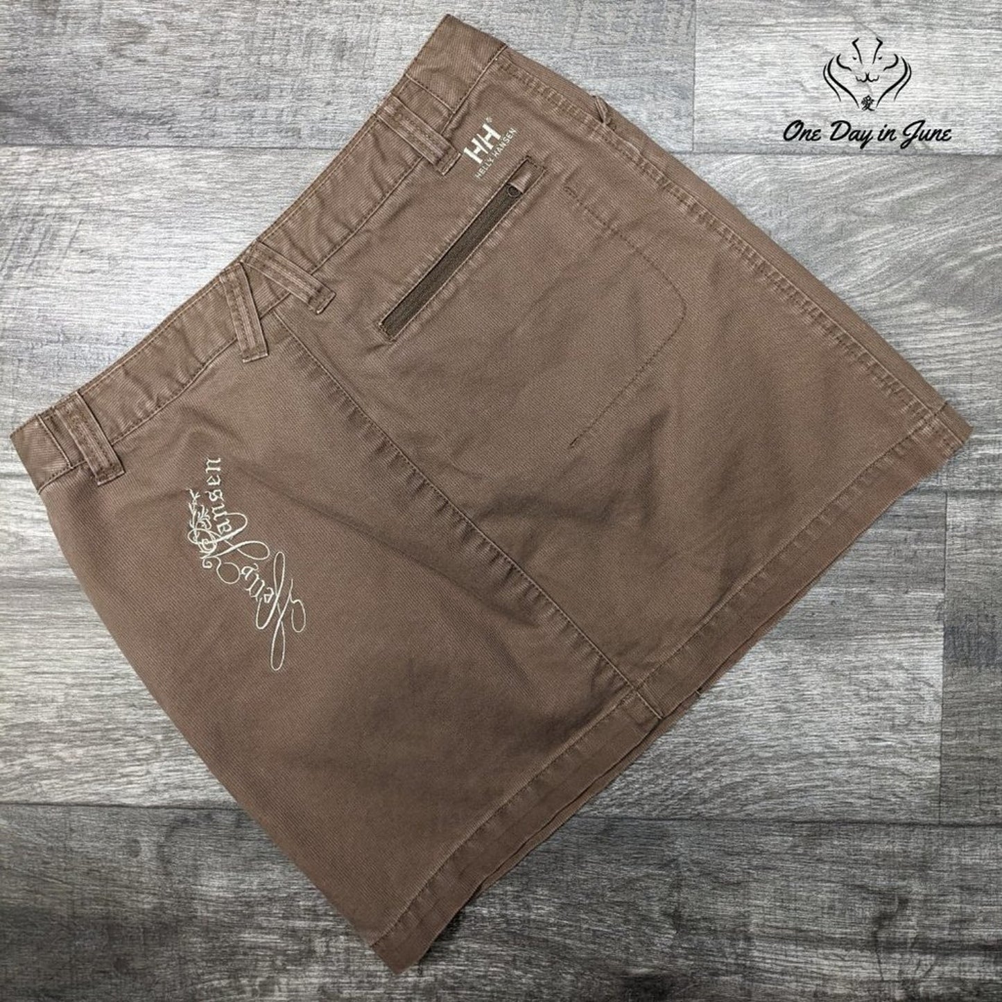 Helly Hansen Embroidered Pocketed Mini Skirt Size S