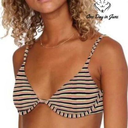 RVCA Cosmic Way Underwire Bikini Top Size S
