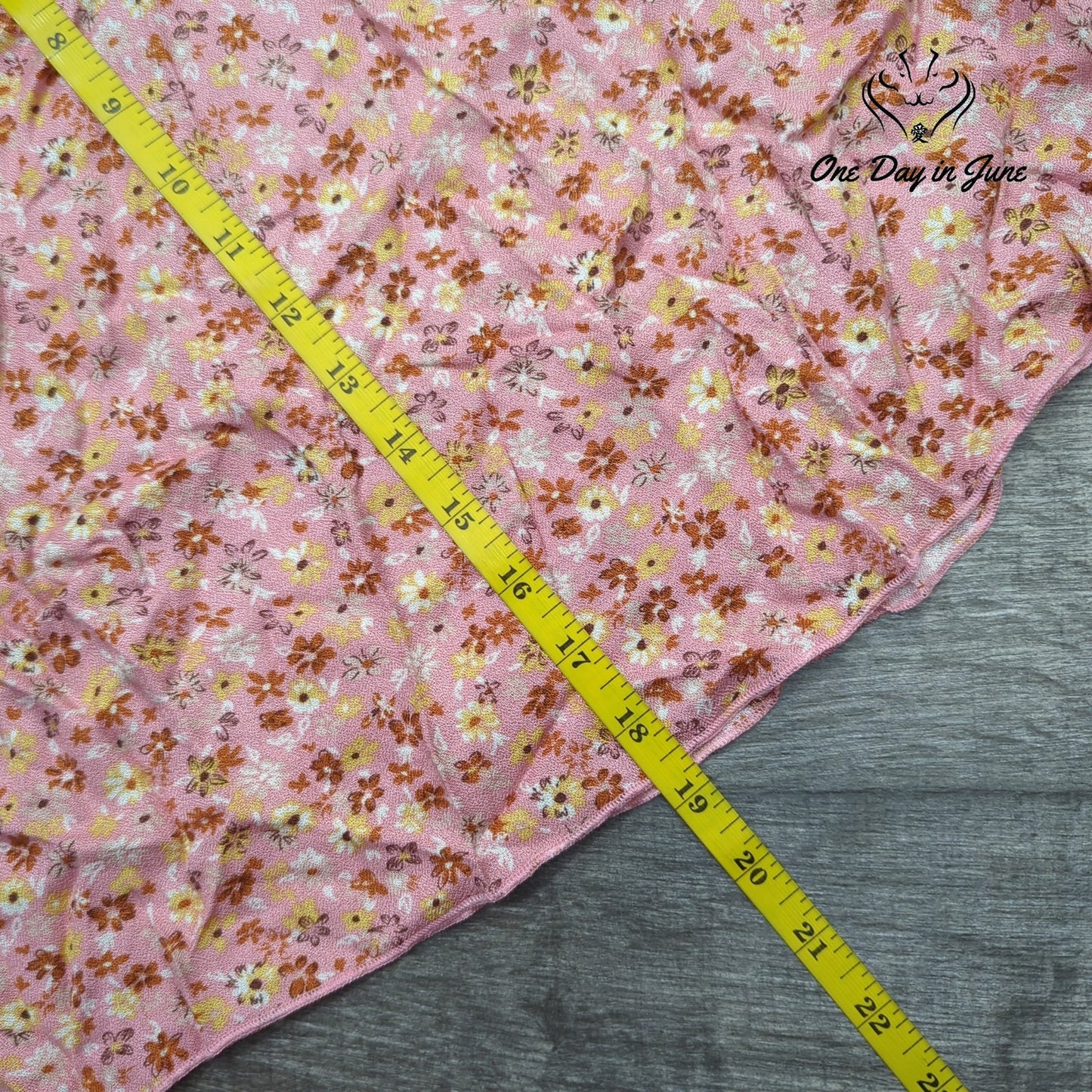 Love Fire Floral Slip Skirt Size XL