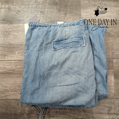 Good American Plus Size Drawstring Jogger Jeans Size 18